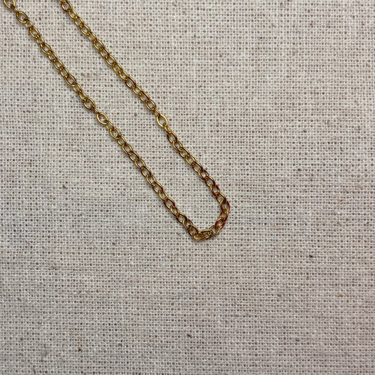 Minimalist Gold Cable Chain