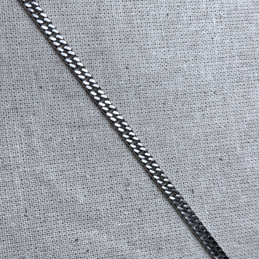 Essential Thin Flat Curb Bracelet