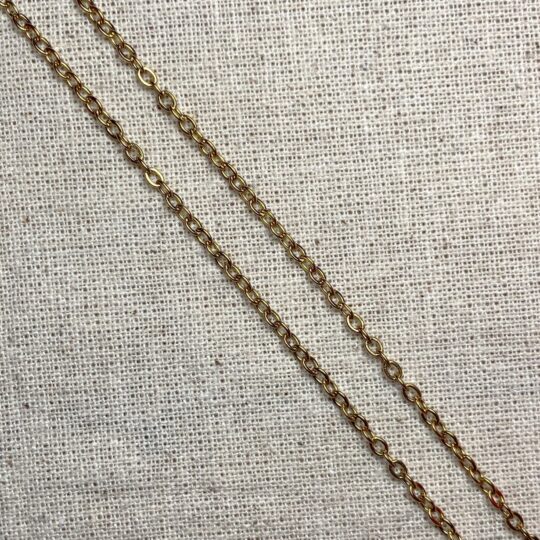 Minimalist Gold Cable Chain