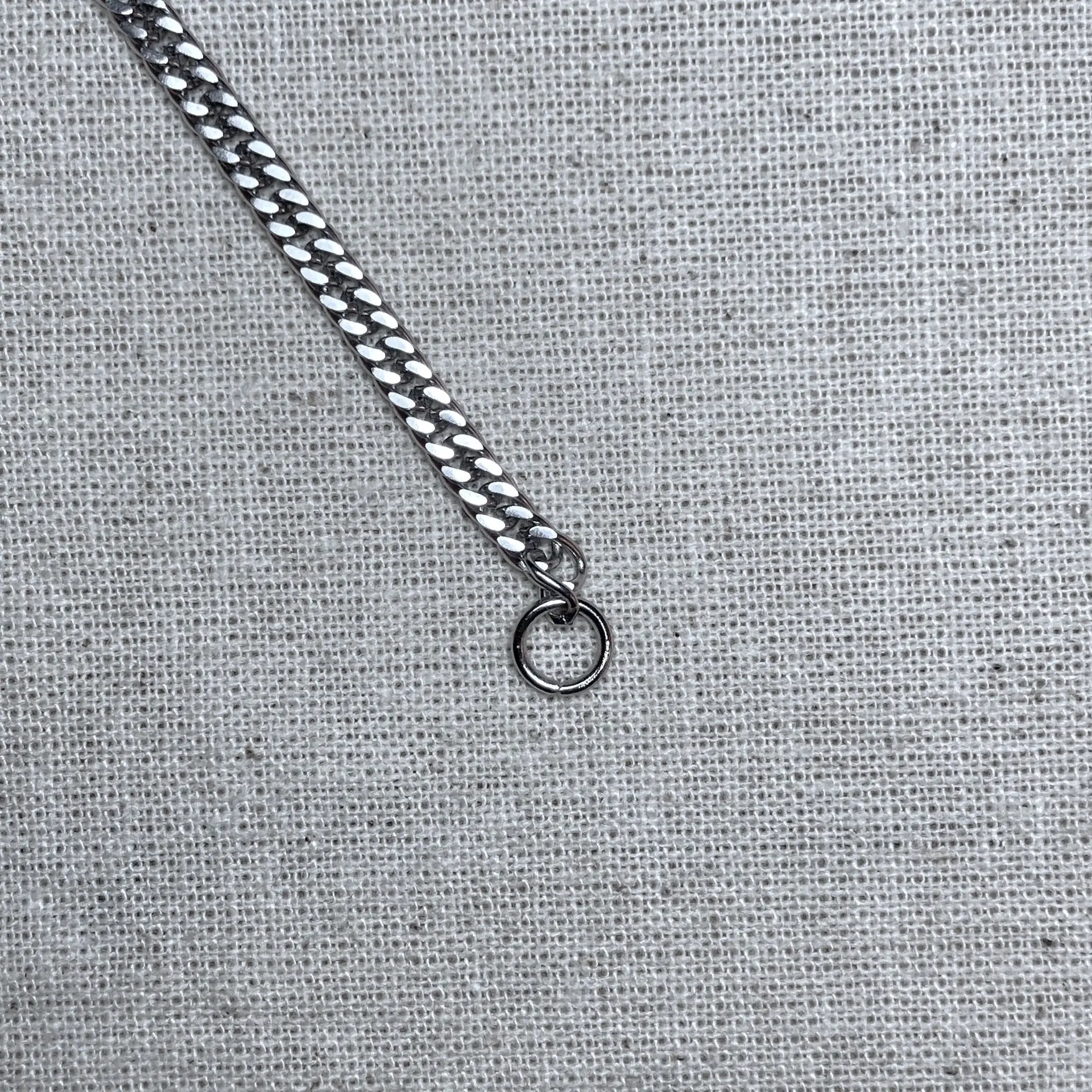 Essential Thin Flat Curb Bracelet - Image 2