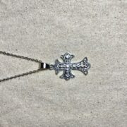 Essential Cable Chain with Vintage Filigree Cross